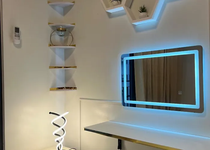 Gild 1br W Balcony Near Moa Shore 2 W Netflix Apartment *